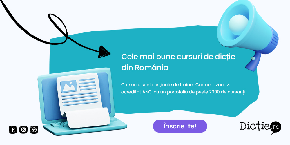 Curs de dicție personalizat - Dictie.ro